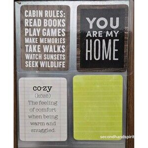 4 Pack Motivational  fridge  magnets Lot H